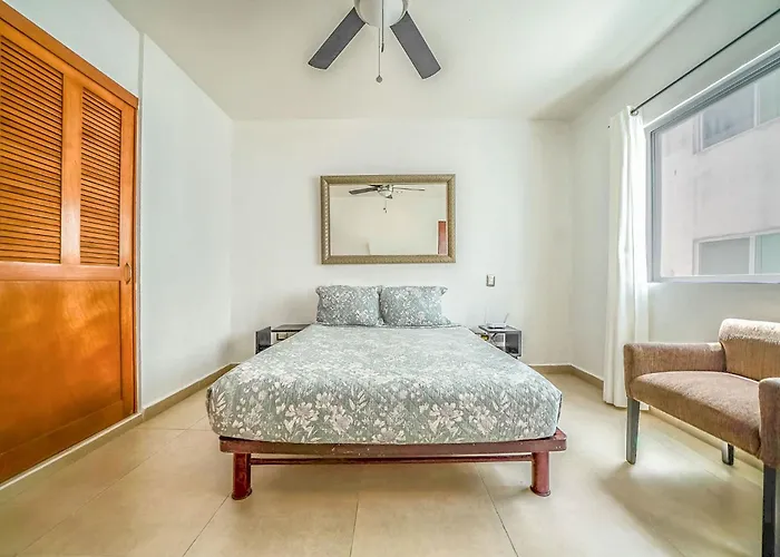 Appartement Heart Of Centro 2Br - Gaviotas 211 With Pool & Balcony Playa del Carmen